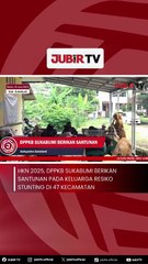 HKN 2025, DPPKB Sukabumi Berikan Santunan pada Keluarga Resiko Stunting di 47 Kecamatan