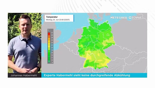 Der Sommer bleibt- Experte Habermehl sieht keine durchgreifende Abkühlung
