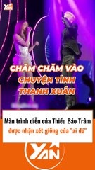Màn trình diễn của Thiều Bảo Trâm được nhận xét giống ai đó