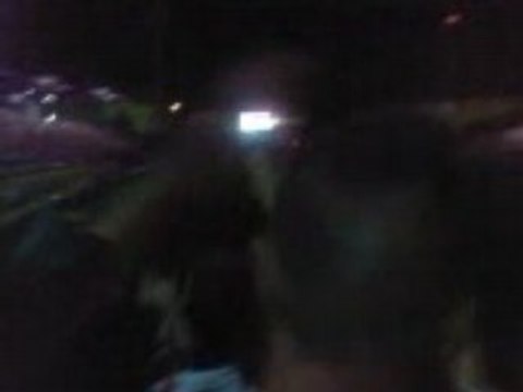 Lille-Lens ambiance après match + feu d'artifice