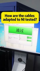 How are the cables adapted to NI tested-1