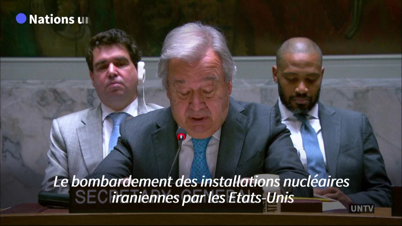 Iran-Israël: l'ONU met en garde contre un "cycl...