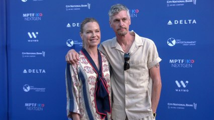Sarah Jane Morris and Ned Brower 2025 MPTF NextGen Summer Party Red Carpet