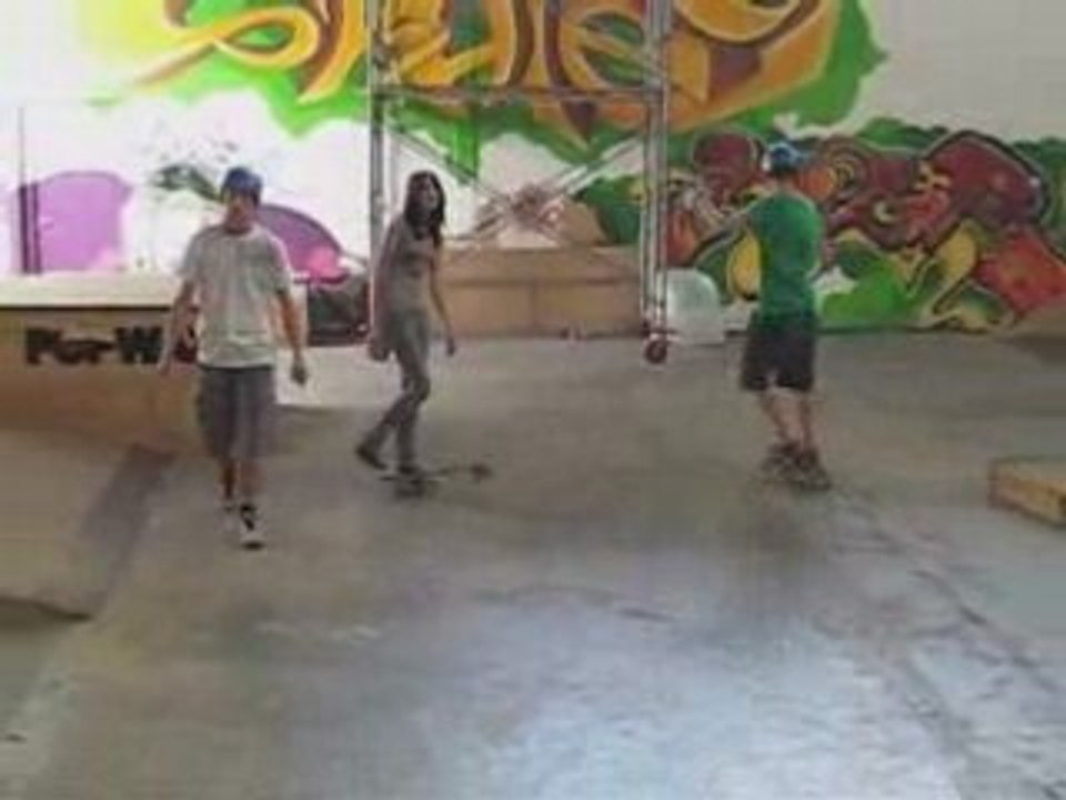 Nous? au skatepark? nannn..