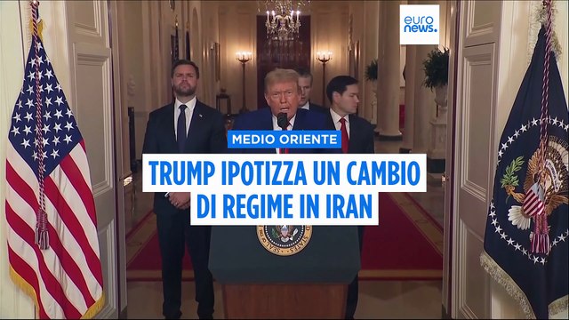 Trump favorevole a un cambio di regime in Iran dopo gli attacchi agli impianti nucleari di Teheran