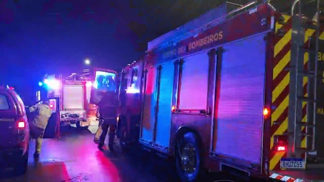 Máquinas de lavar roupa pegam fogo em residência no Santa Cruz e Corpo de Bombeiros é acionado