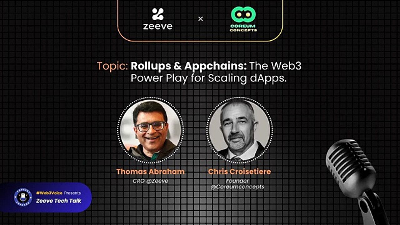 Thomas Abraham, CRO, Zeeve Invites You to the Rollup & Appchain Day #RAD - Feb 28, 2025