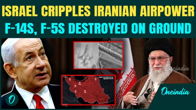 Israel Wipes Out Iran’s Fighter Jets in Precise Strikes on 6 Airbases |Tehran’s Air Defenses Crumble