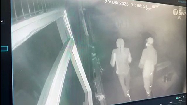 CCTV footage from nursery burglary