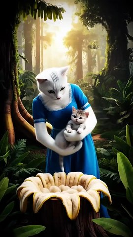 The Silent Meow – Emotional Cat Story in AI