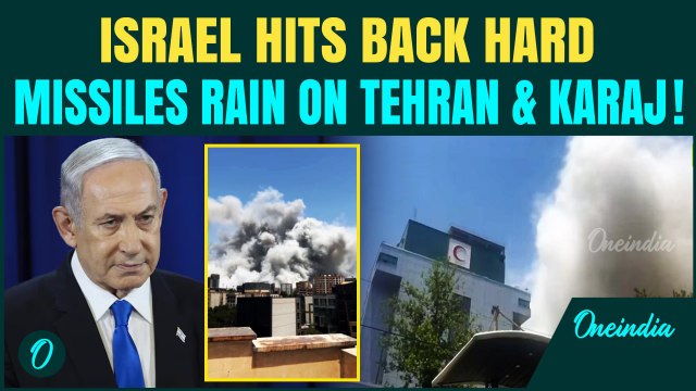 HORRIFYING VISUALS: Israeli Missiles blitz Tehran in tit-for-tat strike after Ashdod hit by Iran