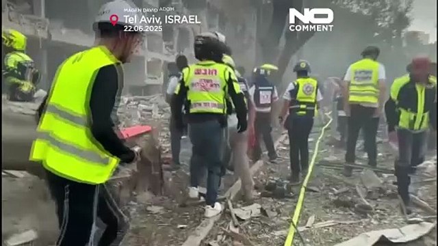 Missili iraniani causano distruzione a Tel Aviv