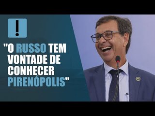 "O russo tem vontade de conhecer Pirenópolis", diz ministro do Turismo