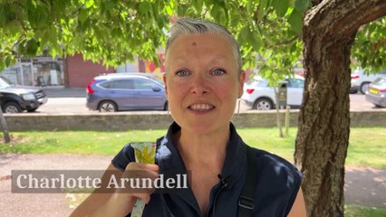 Colonnade traders in Bexhill handing in their petition on June 23 2025