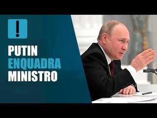 Putin enquadra diretor de Inteligência sobre independência de territórios ucranianos