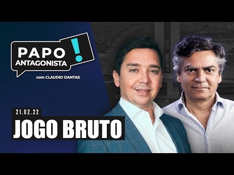 JOGO BRUTO - Papo Antagonista com Claudio Dantas e Diogo Mainardi