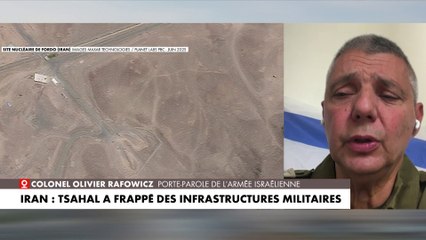 Olivier Rafowicz : «Le but est d'enlever la menace existentielle, à la fois nucléaire, balistique»