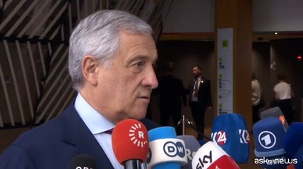 Tajani: "Chiediamo all'Iran di riattivare dialogo diretto con Usa"