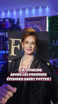 La série Harry Potter validée par J.K. Rowling Elle dit que c’est “TELLEMENT BON” !