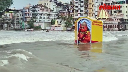 धरणातून पाण्याचा विसर्ग वाढला गंगेचा पूर