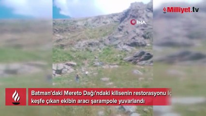 Batman'da feci kaza! Bilirkişilerin olduğu araç şarampole yuvarlandı: 3 ölü