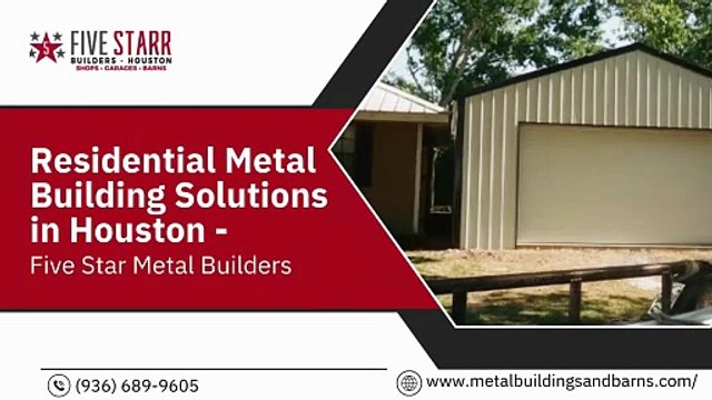 Residential Metal Building Solutions in Houston - Five Star Metal Builders