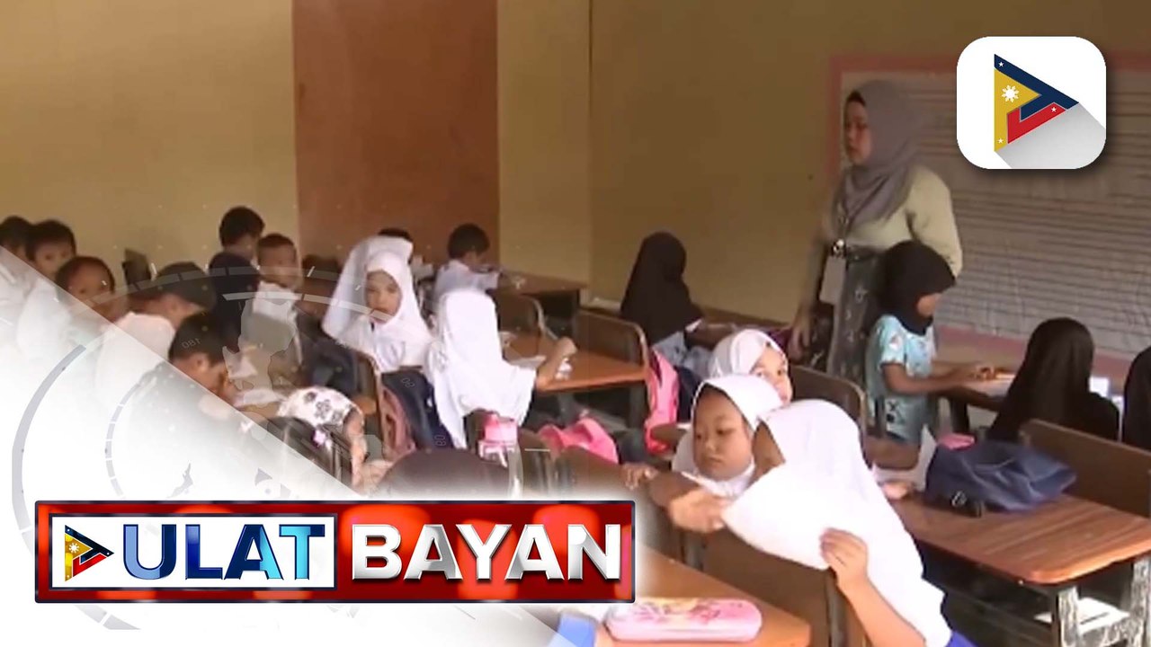 Temporary Learning Spaces na itinayo bilang pag-agapay sa mga mag-aaral na apektado ng naging giyera sa Marawi City, binisita ni PBBM