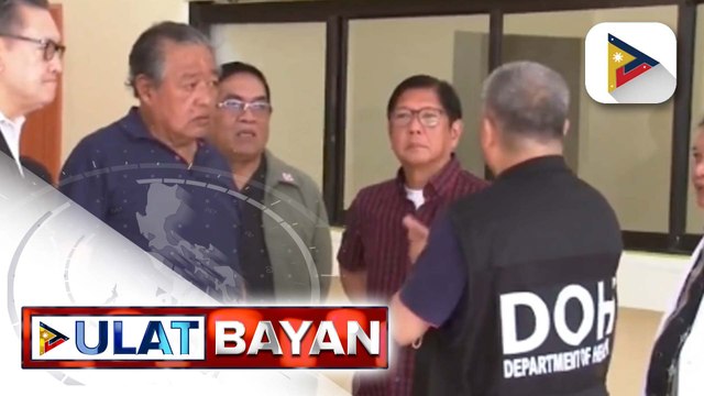 PBBM, personal na ininspeksyon ang nagpapatuloy na konstruksyon ng Marawi City General Hospital
