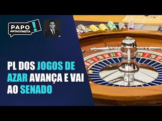 PL dos jogos de azar avança e vai ao Senado