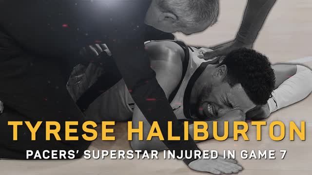 OKC and Pacers react to Haliburton's Game 7 injury heartbreak