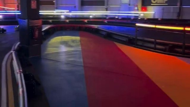 Publicación de Fernando Alonso en su Instagram con su nuevo circuito de karting indoor