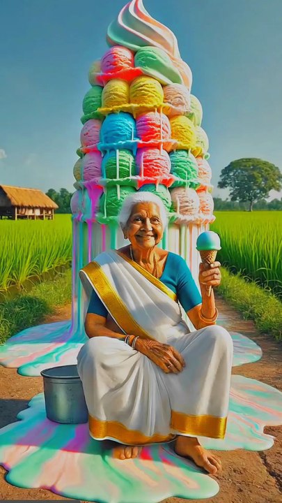 cartoon How  grandma eat all ice cream 🍦 #animals #firebrigade😱 #facebookviral #jalpari #foryouシ #BunnyAdventure #trend #amazingfacts #animation #indian #bestoftheday #trending #explore  #cartoon #Amazing #shorts #AI #duck #animals @follwer