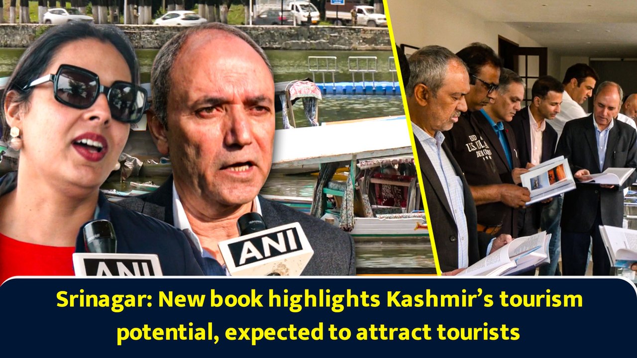 Srinagar: New book highlights Kashmir’s tourism potential, expected to attract tourists