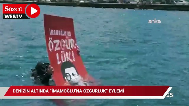 Adalar Büyükşehir Belediye Başkanı'ndan dikkat çeken İmamoğlu eylemi