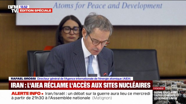 Guerre Iran/Israël: l'AIEA réclame l'accès aux sites nucléaires iraniens