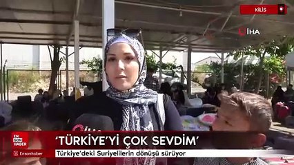 Türkiye'deki Suriyelilerin dönüşü sürüyor