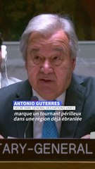 Iran-Israël : le chef de l'ONU met en garde contre un "cycle sans issue" de représailles