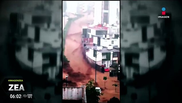 Remanentes de Erick provocan fuertes lluvias en varios estados del país