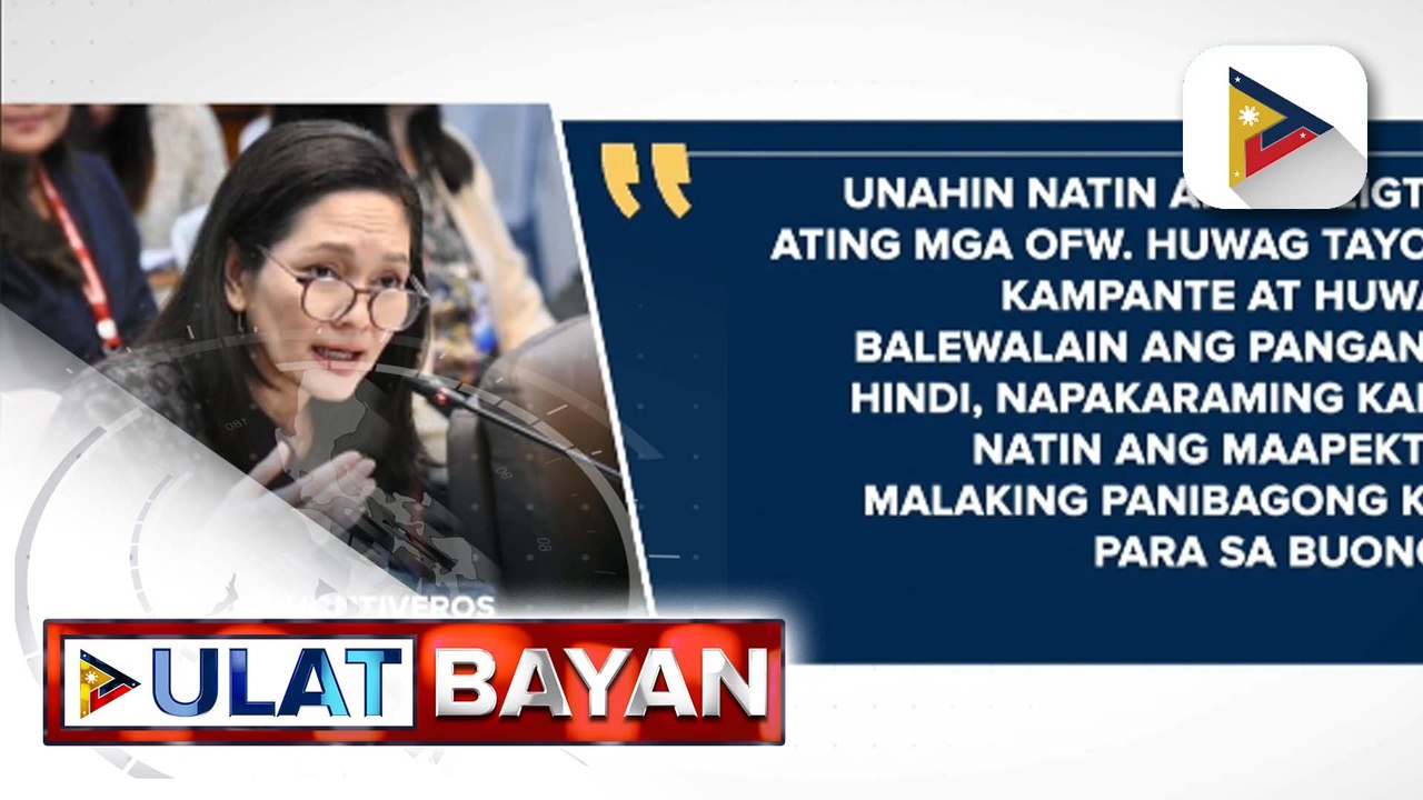 Ilang senador, nababahala sa epekto ng giyera ng Israel at Iran sa OFWs at ekonomiya ng bansa