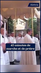 Léon XIV en procession dans les rues de Rome !