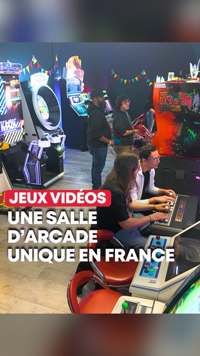 Une salle d’arcade unique en France ! 🎮