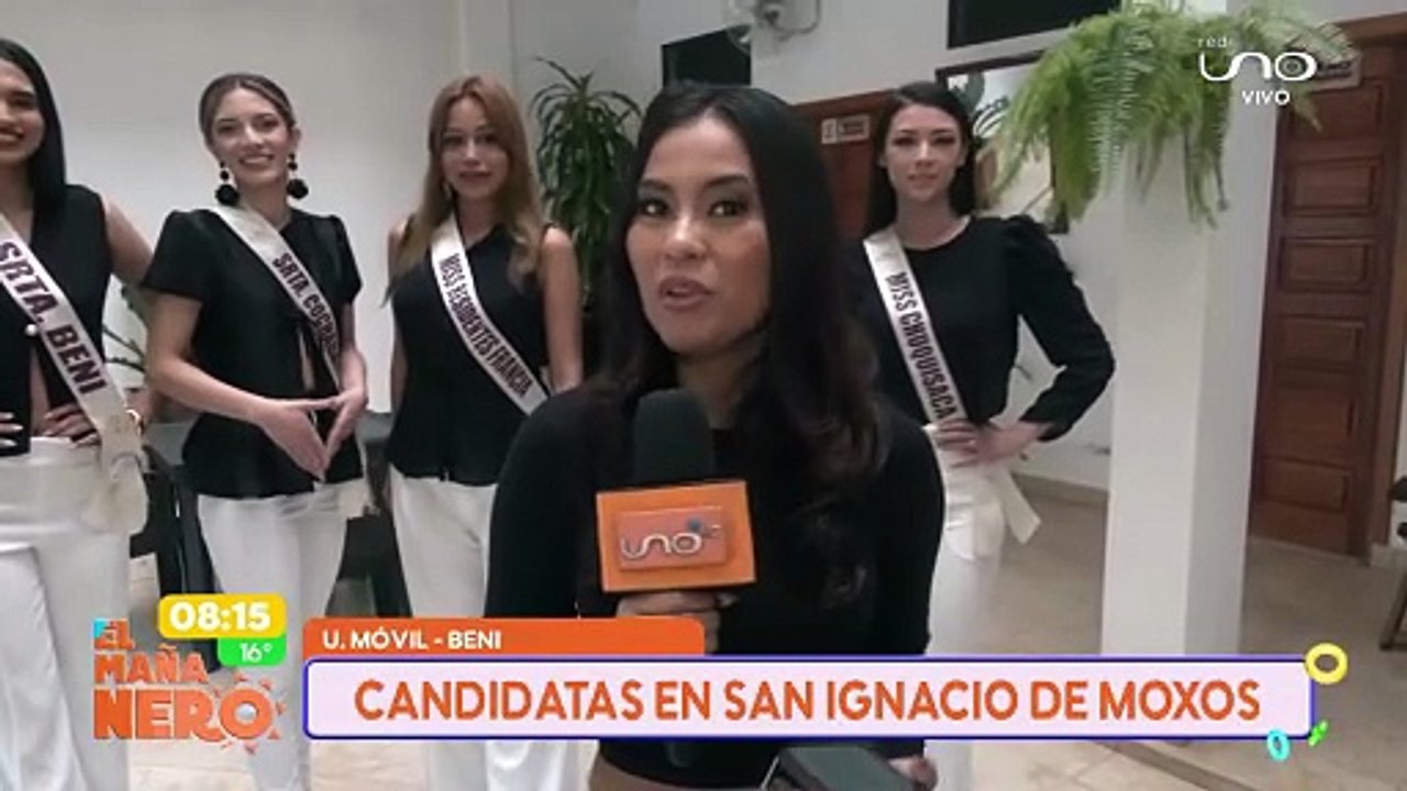 CANDIDATAS EN SAN IGNACIO DE MOXOS