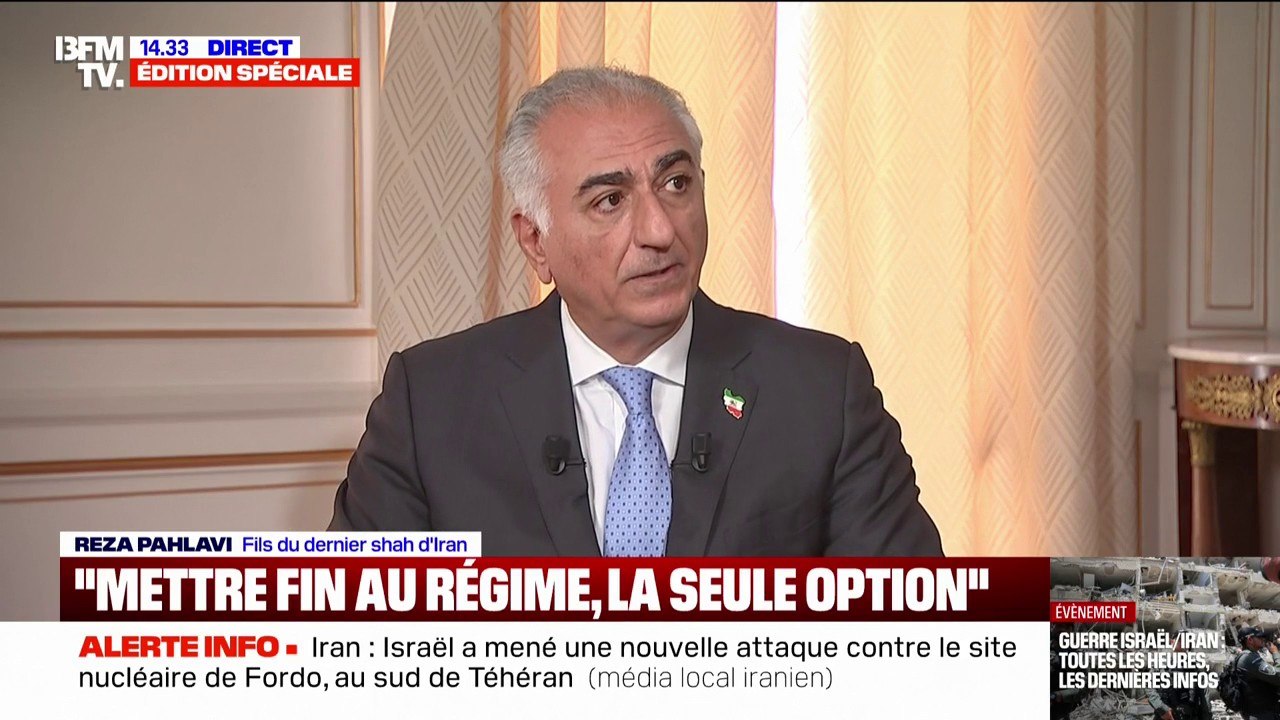 "La porte est toujours ouverte": Reza Pahlavi, fils du dernier shah d'Iran appelle à la défection des forces du régime iranien