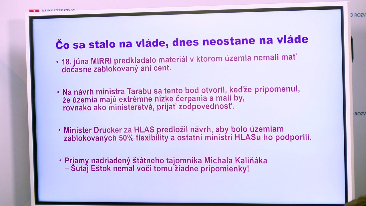 ZÁZNAM: S. Migaľ: Samosprávy by mali byť pri čerpaní eurofondov aktívnejšie