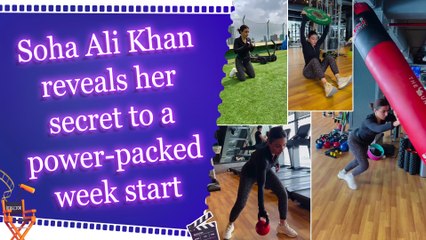Soha Ali Khan reveals what helps her ‘get the week off to a running start’