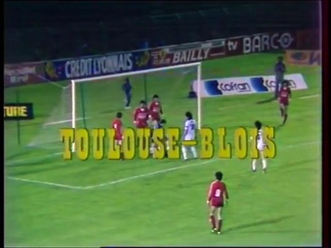 TOULOUSE - BLOIS - 1982 - SAISON 1981/1982 -