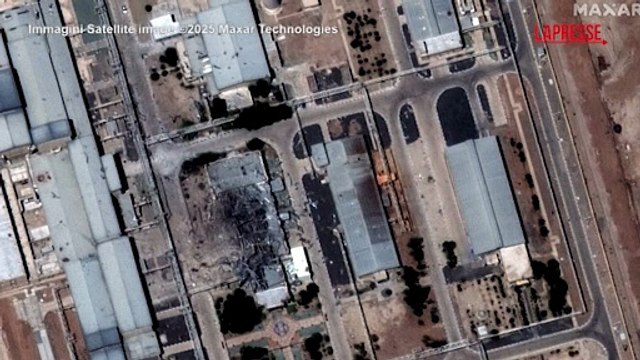 Iran, le foto satellitari dei siti nucleari prima e dopo gli attacchi Usa