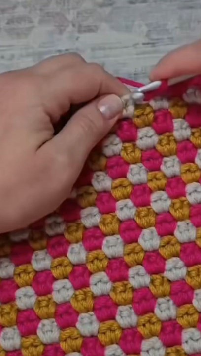 how toake crochet block pattern
