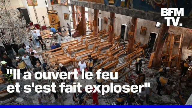 Un attentat suicide fait au moins 22 morts dans une église chrétienne à Damas, en Syrie