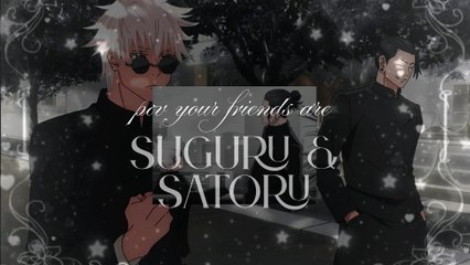 🌱୭ ˚. ᵎᵎ Summon Gojo & Geto in Human Form ⛓️ Real Life Exact Friends [+ ]  . (. )
